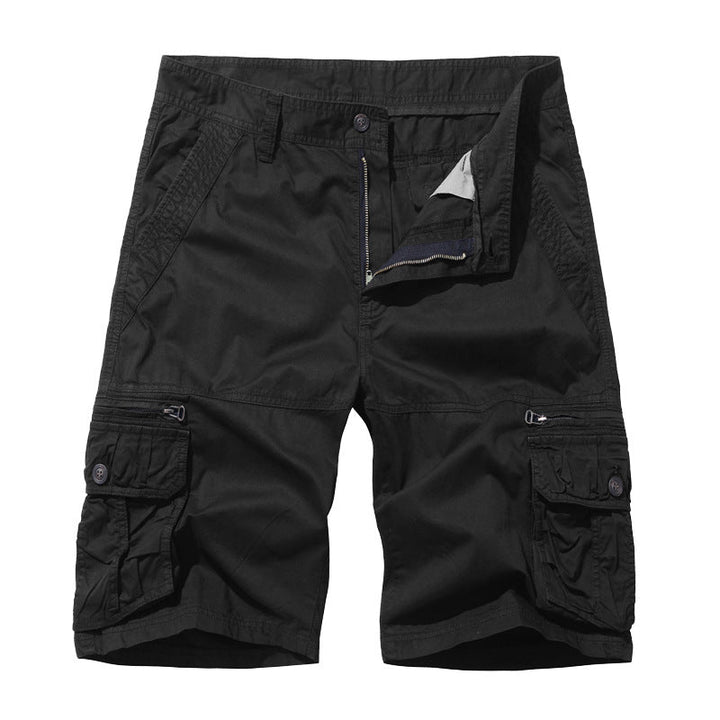 Herren Cargo-Shorts mit Mehrfachtaschen-Design W&W Mode