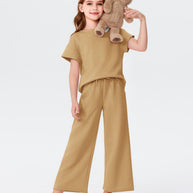 Damen sommerliches Freizeit-Set aus leichter, atmungsaktiver Baumwolle WW