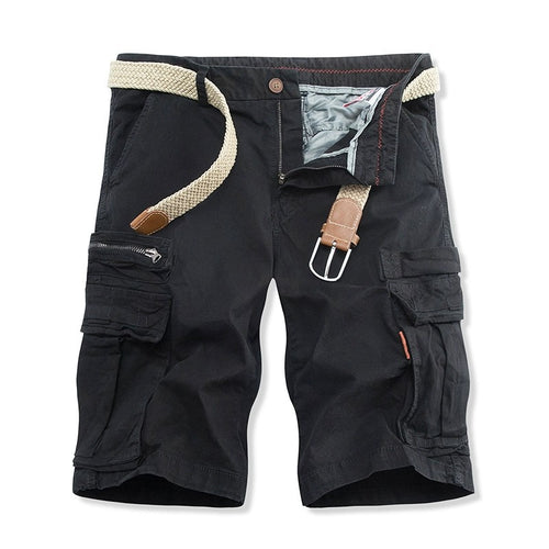Herren Robuste Multi-Taschen Cargo-Shorts WW