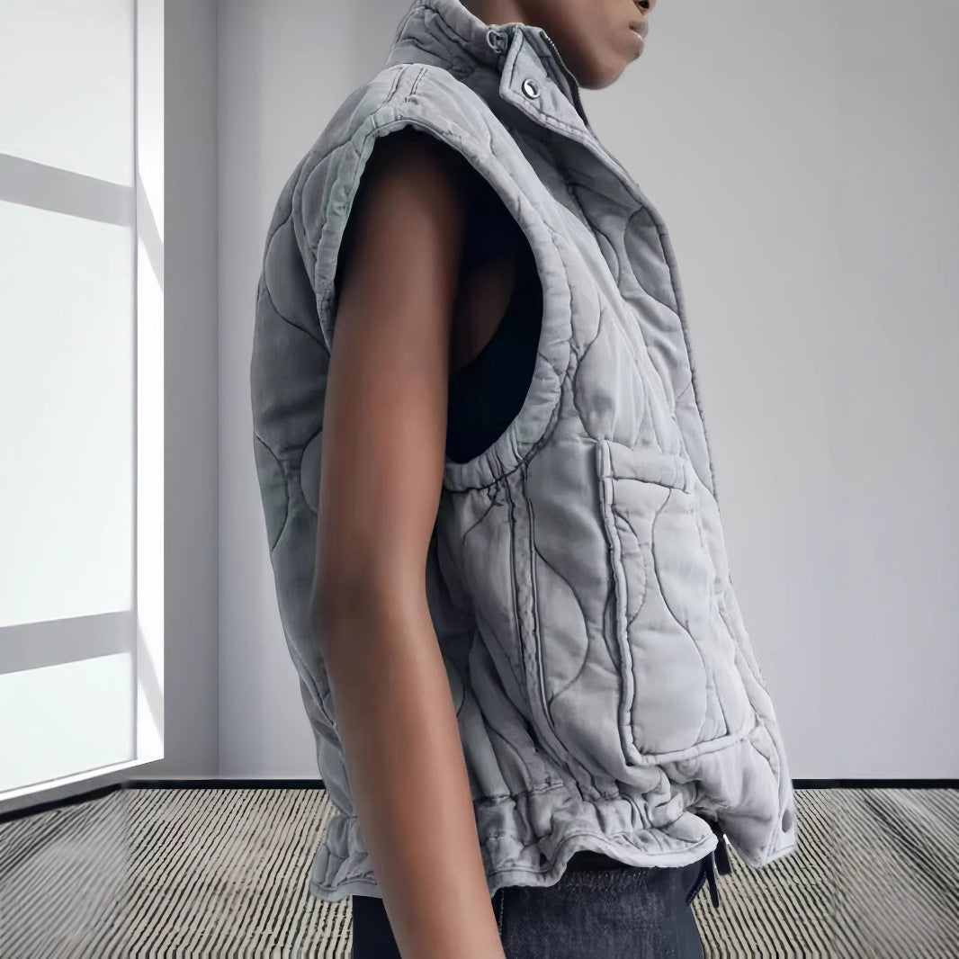 Damen Steppweste mit praktischen Taschen WW