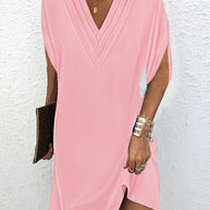 WW | Damen V-Ausschnitt-Kleid