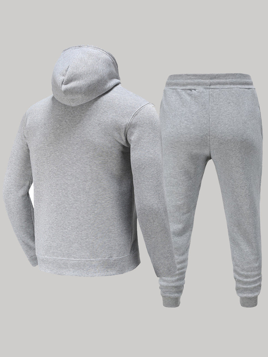 Damen Sportliches Hoodie und Sweatpants Set mit kreativem Grafikdesign WW