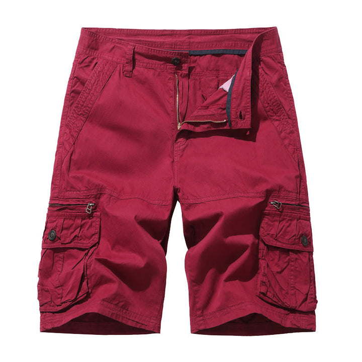 Herren Cargo-Shorts mit Mehrfachtaschen-Design W&W Mode