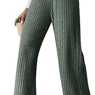 WW | Lockere gestrickte lange Hose