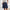 Damen elegante Baumwoll-Shorts mit hohem Bund und Falten WW