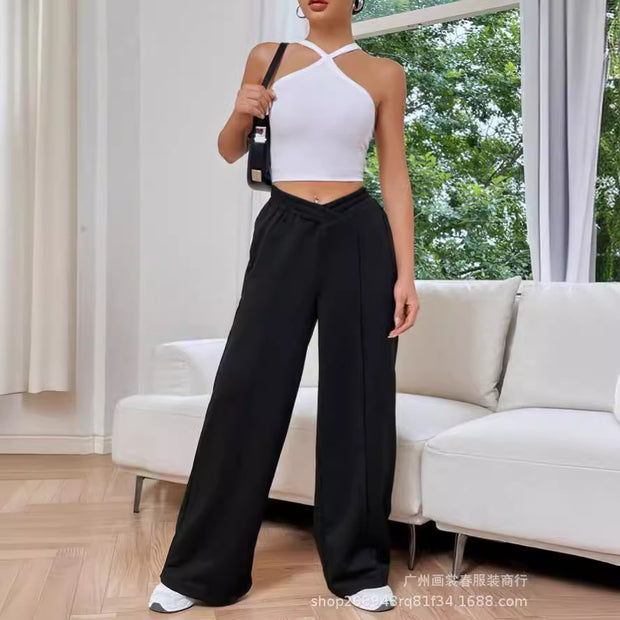 Damen Weite Freizeithose WW