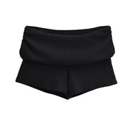 Damen Sportliche Jersey-Shorts mit breitem Bündchen WW