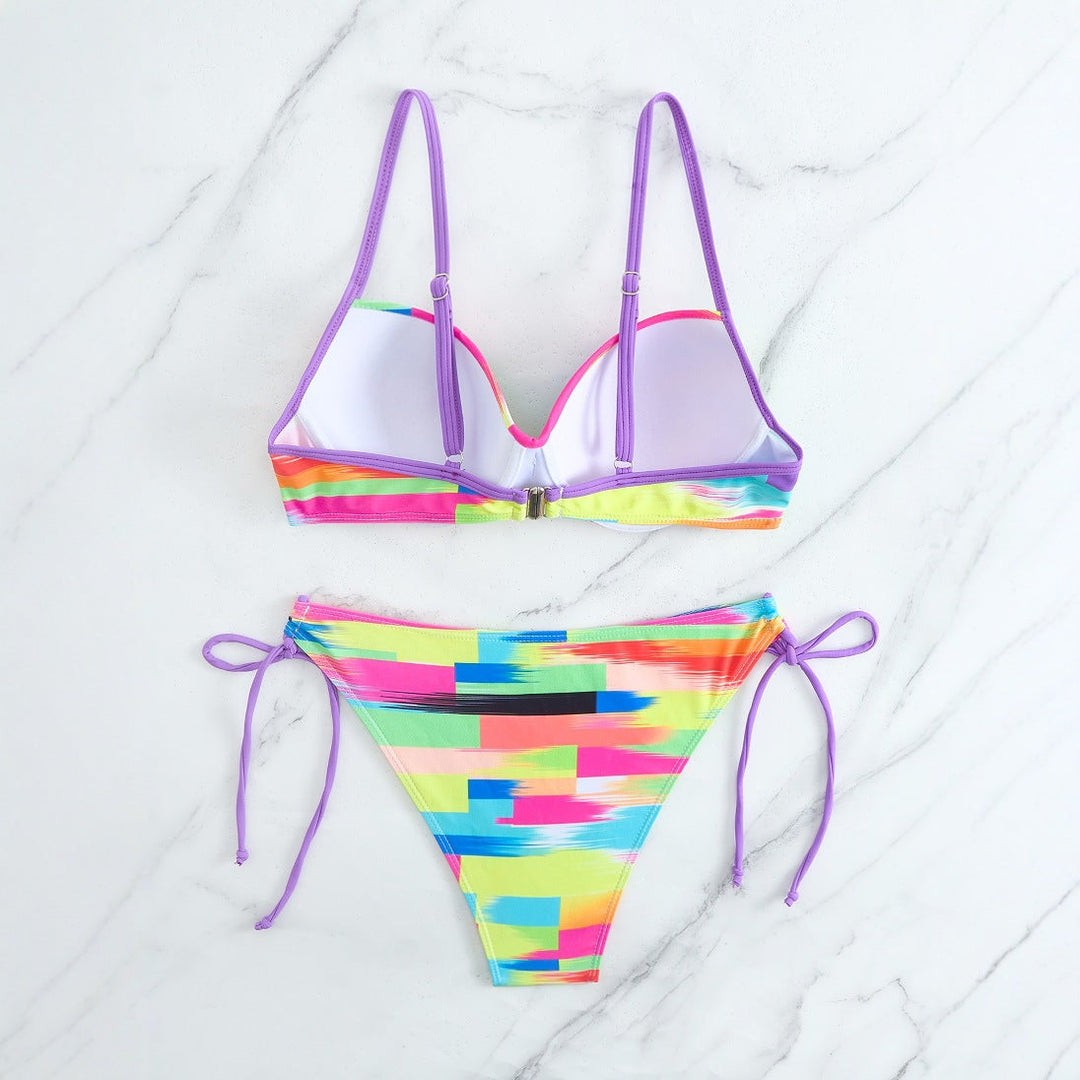 W&W Mode mit hoher Taille und buntem Druck
