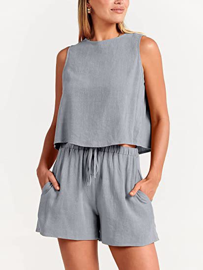 Damen Bequemes Jumpsuit mit weitem Schnitt und praktischen Taschen WW