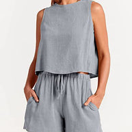 Damen Bequemes Jumpsuit mit weitem Schnitt und praktischen Taschen WW