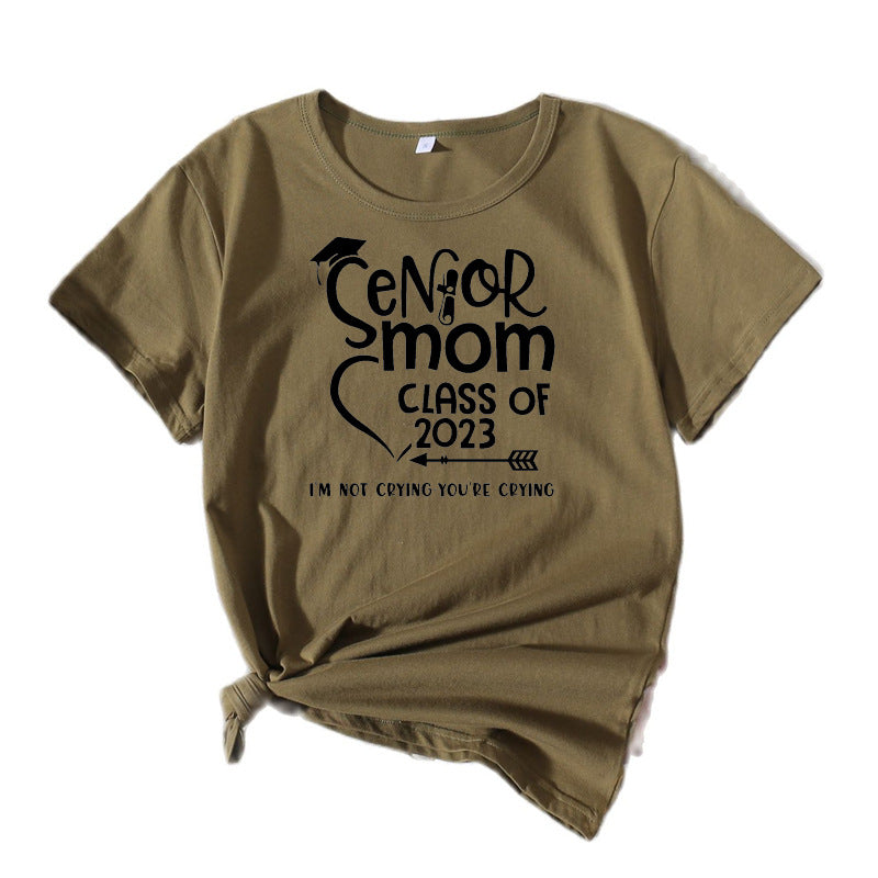 Damen Grafik Baumwoll T-Shirt WW