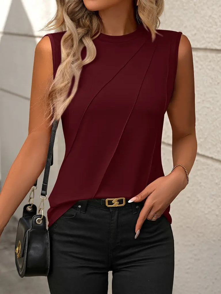 Damen Shirt mit asymmetrischem Schnitt und hochmodernem Design WW