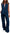 Damen ärmelloses Blazer-Set mit weit geschnittenen Hosen WW