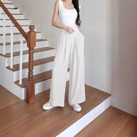 Damen weite Faltenhose WW