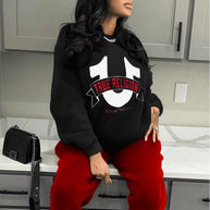 Damen Sportliches Sweatshirt- und Jogginghose-Set WW