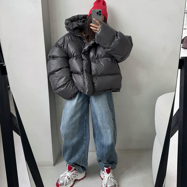 Damen Steppjacke mit voluminösem Schnitt WW