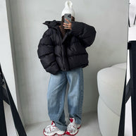 Damen Steppjacke mit voluminösem Schnitt WW