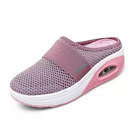 Damen Komfortable Gesundheitssandalen mit atmungsaktivem Obermaterial und dämpfender Sohle WW