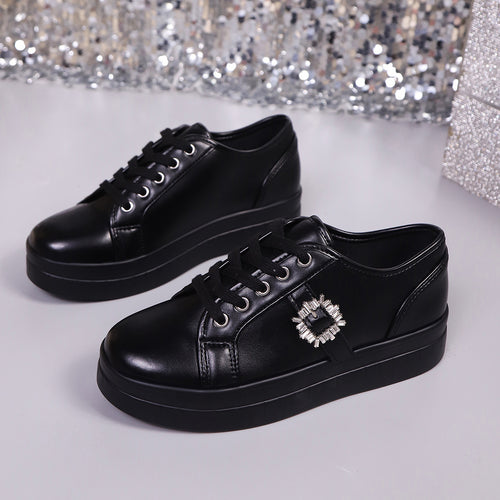 Damen Mode Plattform Sneaker WW