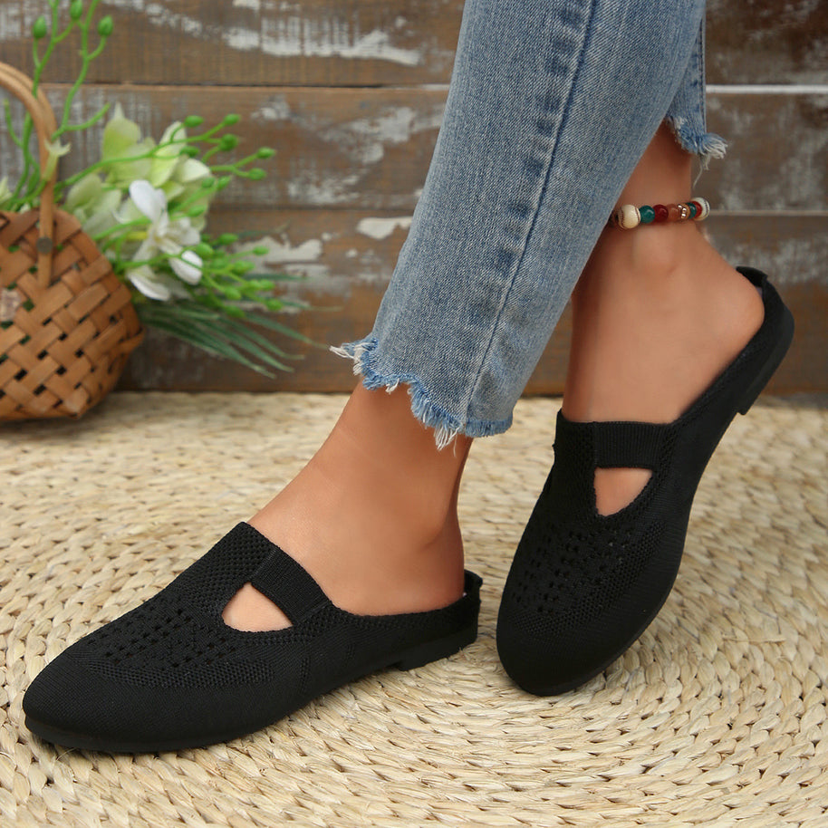 Damen Atmungsaktive Mules mit modischem Luftdurchlässigkeitsdesign WW