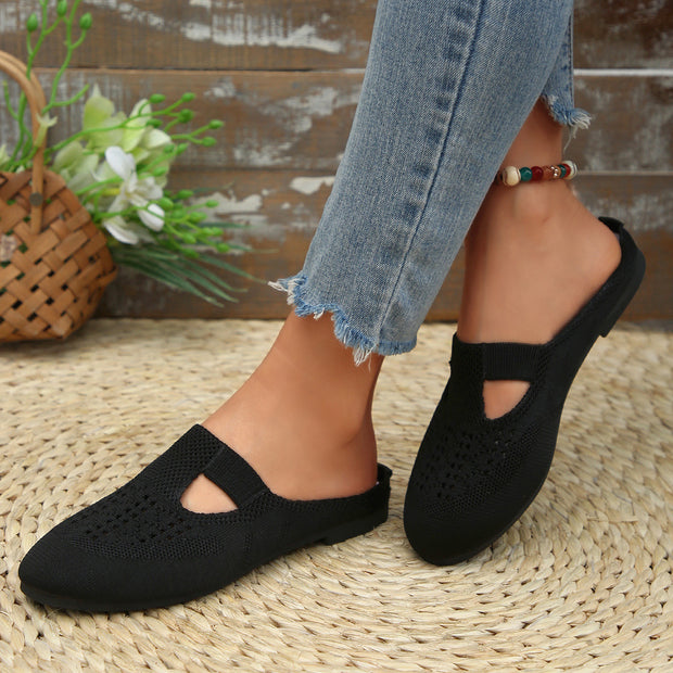 Damen Atmungsaktive Mules mit modischem Luftdurchlässigkeitsdesign WW