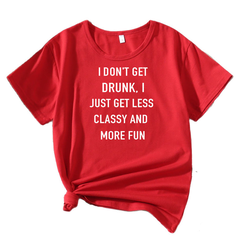 Damen Casual Humor Spruch T-Shirt WW