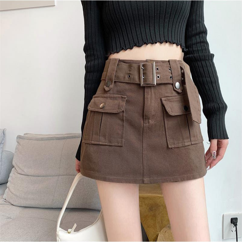 Wolff | Eleganz Edge Gürtel Cargo Skort