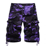 Herren Cargo-Shorts mit Utility-Taschen und verstellbarem Bund WW