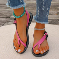 WW | Minimalistische Sandalen Mit Schnalle Für Damen