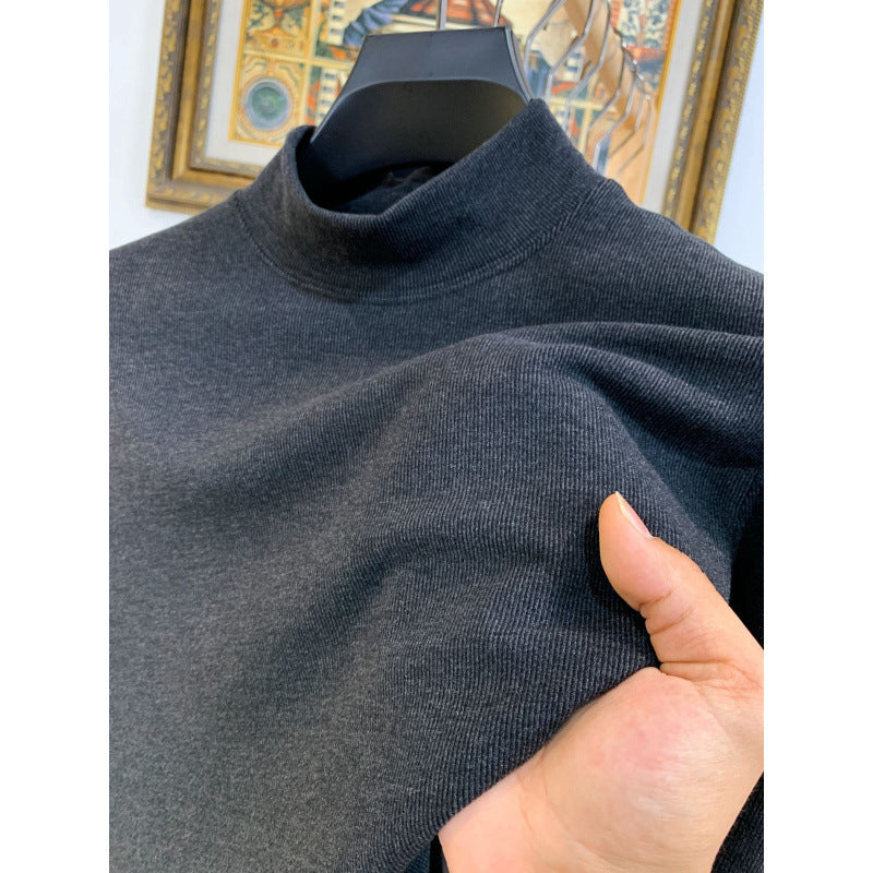 Damen Stehkragen Pullover aus weicher Baumwollmischung WW