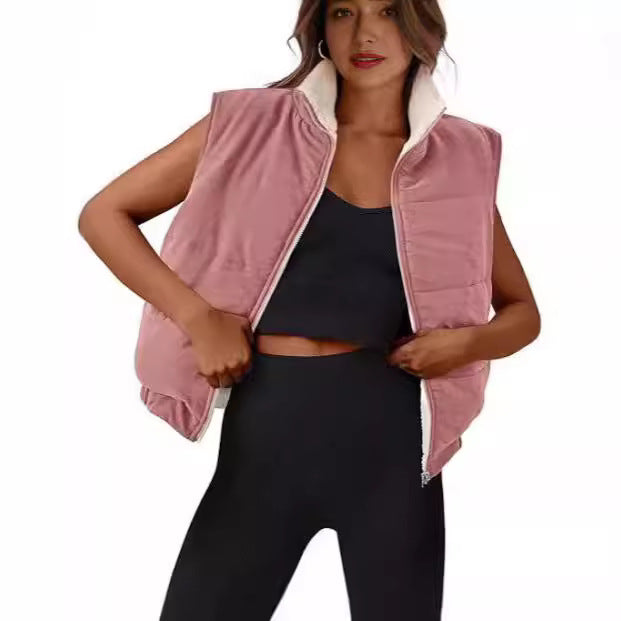 Damen Stepp-Weste mit weichem Innenteil WW