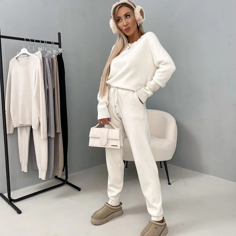 Damen Relaxed-Fit Fleeceanzug mit Kordelzug und praktischen Taschen WW