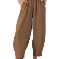 Damen bequeme und luftige Relaxhose WW