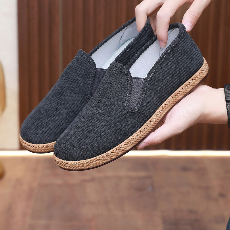 Damen Bequeme und weiche Slip-On Schuhe aus hochwertigem Material WW