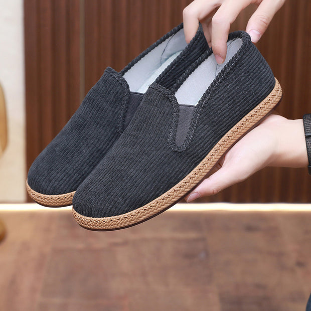 Damen Bequeme und weiche Slip-On Schuhe aus hochwertigem Material WW