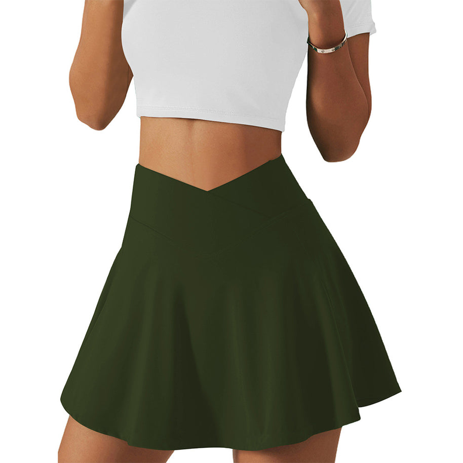 Damen Sportrock mit integrierter Leggings und atmungsaktiver Technologie WW