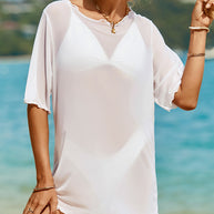 Damen Strandcoverup mit lässigem Schnitt WW