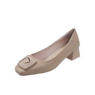Damen Bequeme Pumps mit stilvollem Schnallen-Detail W&W