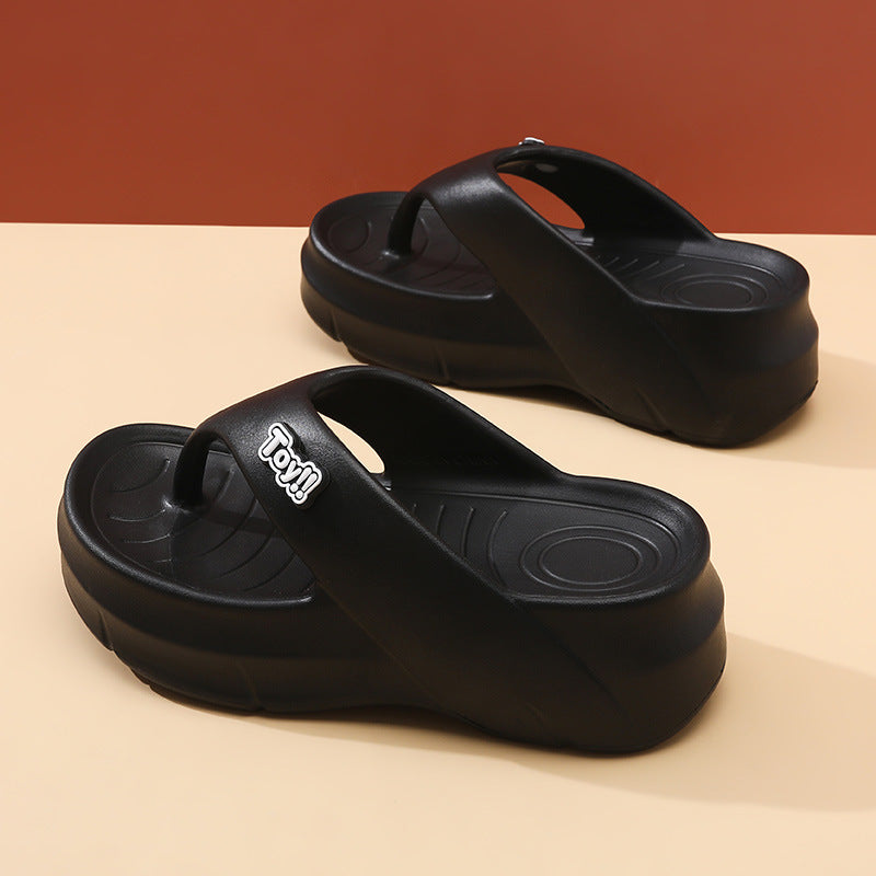 Femme Leichte Flip-Flop Sandalen mit Gepolstertem Fußgewölbe WW