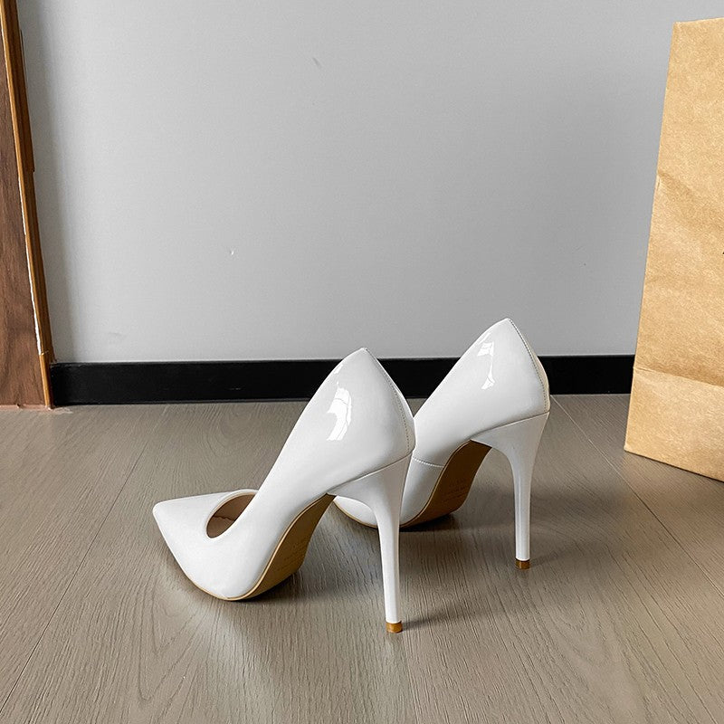 Damen elegante spitze High Heels mit schlanker Silhouette WW
