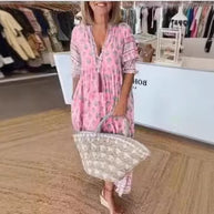 Damen Sommerkleid mit eleganten Detail WW