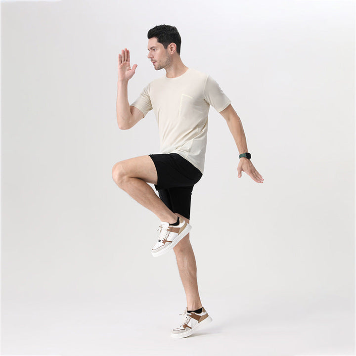 Herren Funktions-T-Shirt mit innovativen Feuchtigkeitsmanagement und Komfortschnitt W&W Mode