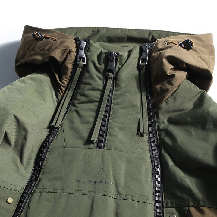 W&W Mode | Wasserdichte, Winddichte Daunenjacke