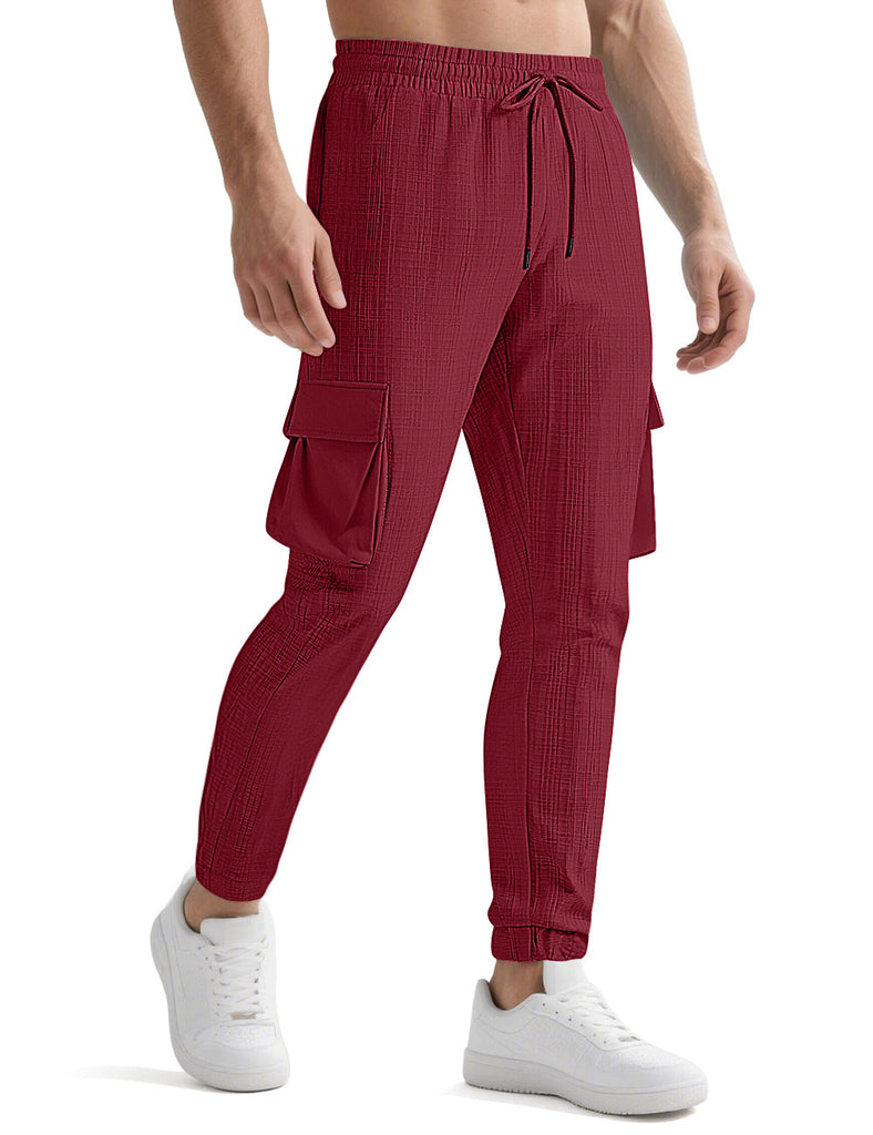 Herren Cargo-Sporthose mit atmungsaktiven Features und praktischen Taschen WW