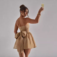 WW | Sexy Elegante Druck Mesh V-Ausschnitt Abendkleid Kleider
