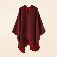 Damen Strickponcho mit asymmetrischem Schnitt und hoher Warmhaltefunktion WW