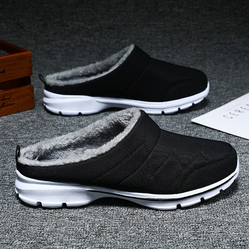 Damen Hausschuhe mit rutschfester Sohle und elastischem Obermaterial WW