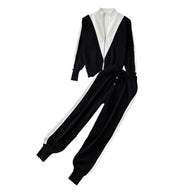 Damen sportliches High-Quality Lounge-Set mit Reißverschluss WW