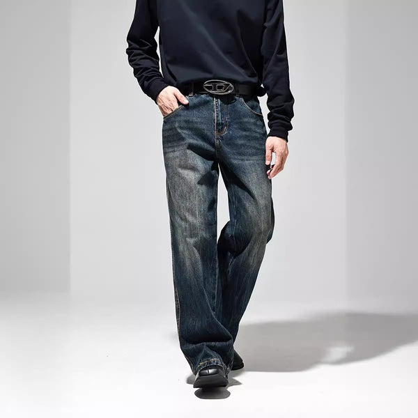 Herren Relaxed Fit Denim-Hose WW