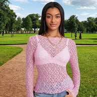 Damen Spitzenoberteil mit eleganter Passform und raffinierten Details WW